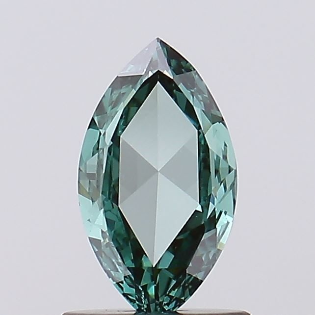 Loose Diamond - MARQUISE 0.62ct Fancy Vivid Green VVS2 (1 of 1)