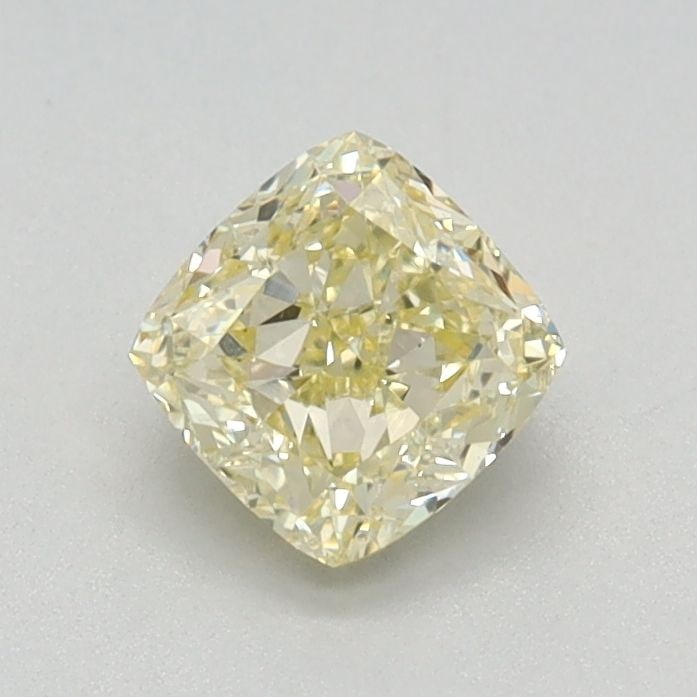 Loose Diamond - CUSHION MODIFIED 0.61ct Fancy Yellow VS1: Loose Diamond - CUSHION MODIFIED 0.61ct Fancy Yellow VS1 Source: This is a real non-mined Diamond that has been grown in a lab Shape: CUSHION MODIFIED Carats: 0.61 Color: Fancy Yellow Certification: I
