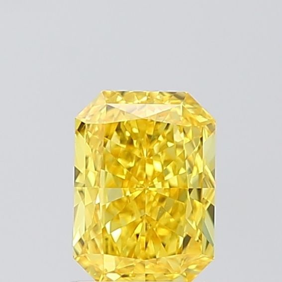 Loose Diamond - RADIANT 1.07ct Fancy Vivid Yellow VS1: Loose Diamond - RADIANT 1.07ct Fancy Vivid Yellow VS1 Source: This is a real non-mined Diamond that has been grown in a lab Shape: RADIANT Carats: 1.07 Color: Fancy Vivid Yellow Certification: IGI Vid