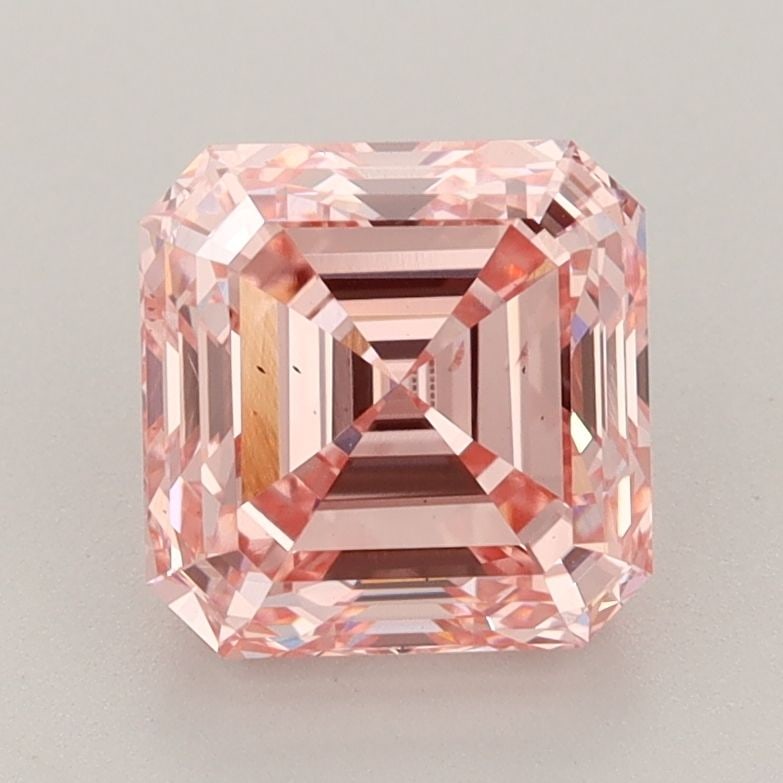 Loose Diamond - SQUARE EMERALD 2.55ct Fancy Intense Pink VS2: Loose Diamond - SQUARE EMERALD 2.55ct Fancy Intense Pink VS2 Source: This is a real non-mined Diamond that has been grown in a lab Shape: SQUARE EMERALD Carats: 2.55 Color: Fancy Intense Pink Certific