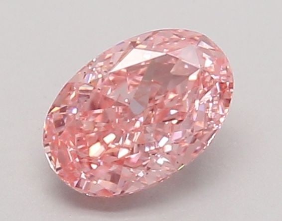 Loose Diamond - OVAL 0.66ct Fancy Vivid Pink VS2: Loose Diamond - OVAL 0.66ct Fancy Vivid Pink VS2 Source: This is a real non-mined Diamond that has been grown in a lab Shape: OVAL Carats: 0.66 Color: Fancy Vivid Pink Certification: IGI Video:
