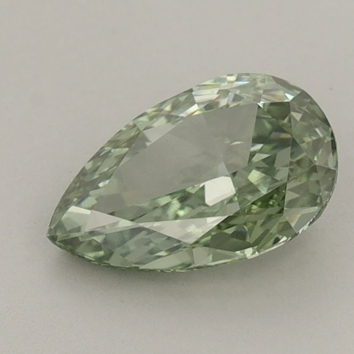 Loose Diamond - PEAR 1.12ct Fancy Vivid Green VS1 (1 of 1)