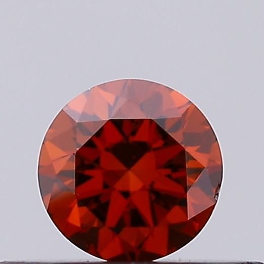 Loose Diamond - ROUND 0.2ct Fancy Vivid Orange SI1 (1 of 1)