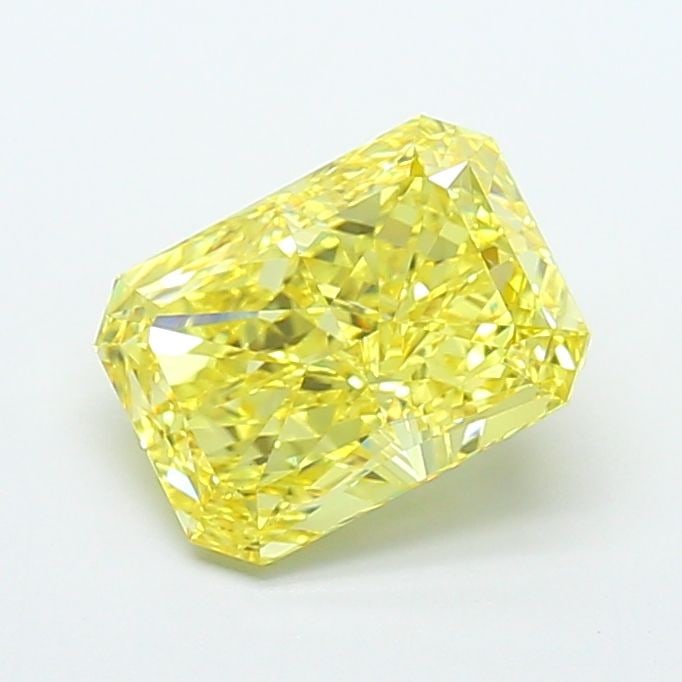 Loose Diamond - RADIANT 3.71ct Fancy Vivid Yellow VVS2: Loose Diamond - RADIANT 3.71ct Fancy Vivid Yellow VVS2 Source: This is a real non-mined Diamond that has been grown in a lab Shape: RADIANT Carats: 3.71 Color: Fancy Vivid Yellow Certification: IGI Vi