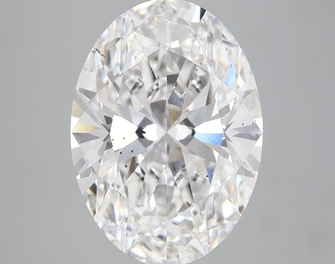 Loose Diamond - OVAL 4.02ct E SI1: Loose Diamond - OVAL 4.02ct E SI1 Source: This is a real non-mined Diamond that has been grown in a lab Shape: OVAL Carats: 4.02 Color: E Clarity: SI1 Certification: IGI Video: