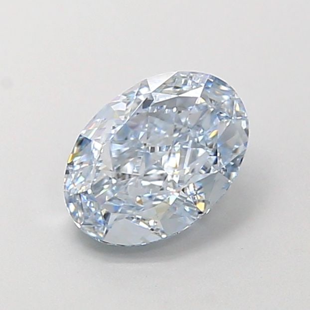 Loose Diamond - OVAL 1.15ct Fancy Intense Blue IF: Loose Diamond - OVAL 1.15ct Fancy Intense Blue IF Source: This is a real non-mined Diamond that has been grown in a lab Shape: OVAL Carats: 1.15 Color: Fancy Intense Blue Certification: IGI Video: