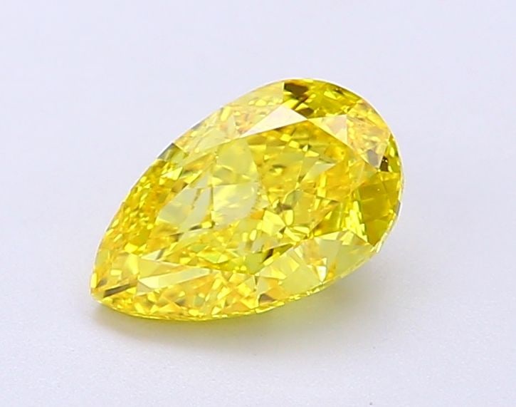 Loose Diamond - PEAR 1.12ct Fancy Vivid Yellow VS1: Loose Diamond - PEAR 1.12ct Fancy Vivid Yellow VS1 Source: This is a real non-mined Diamond that has been grown in a lab Shape: PEAR Carats: 1.12 Color: Fancy Vivid Yellow Certification: IGI Video: