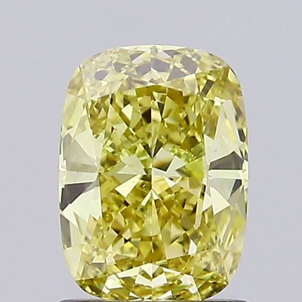 Loose Diamond - CUSHION MODIFIED 0.96ct Fancy Intense Yellow VS1 (1 of 1)