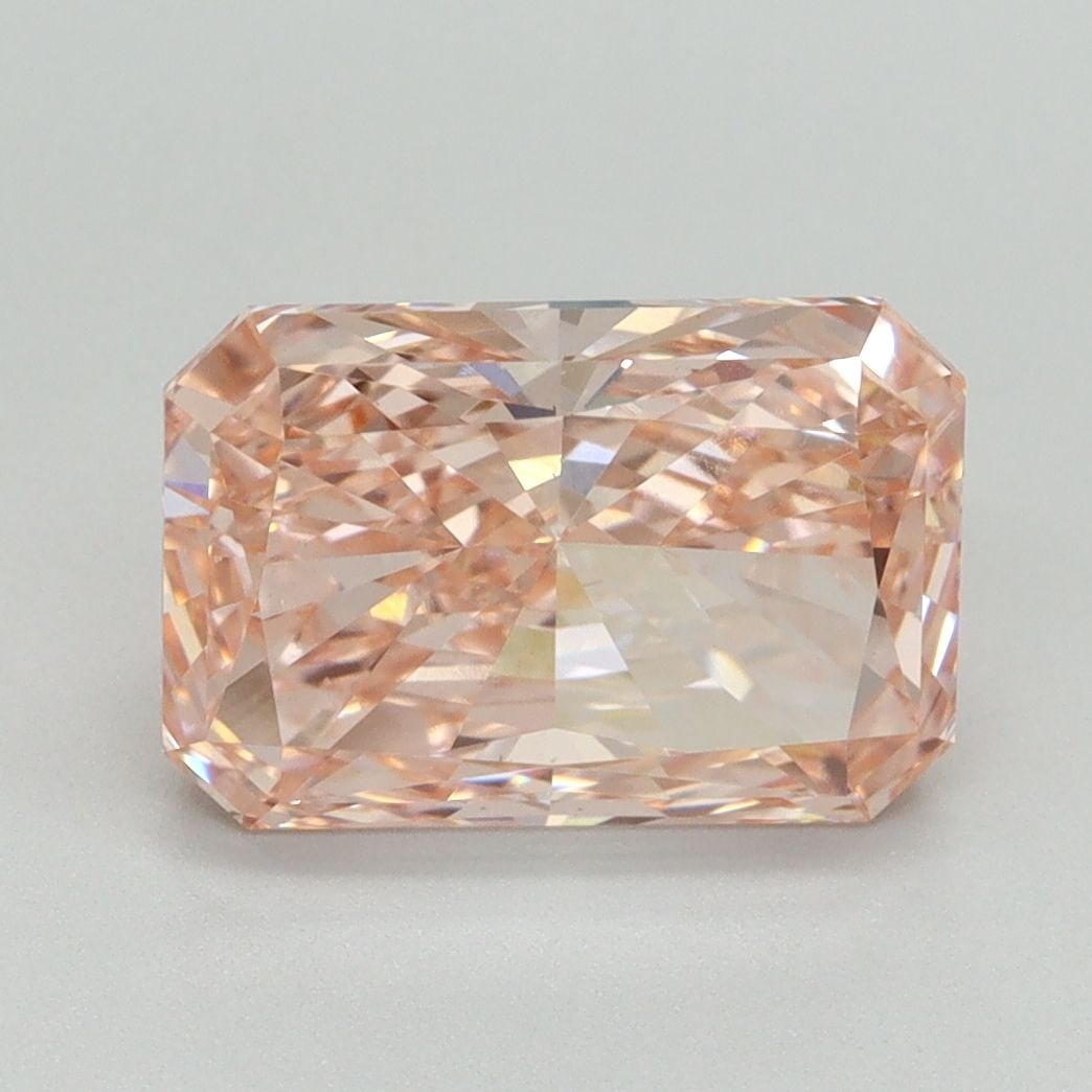 Loose Diamond - RADIANT 3.04ct Fancy Vivid Pink VS2: Loose Diamond - RADIANT 3.04ct Fancy Vivid Pink VS2 Source: This is a real non-mined Diamond that has been grown in a lab Shape: RADIANT Carats: 3.04 Color: Fancy Vivid Pink Certification: IGI Video: