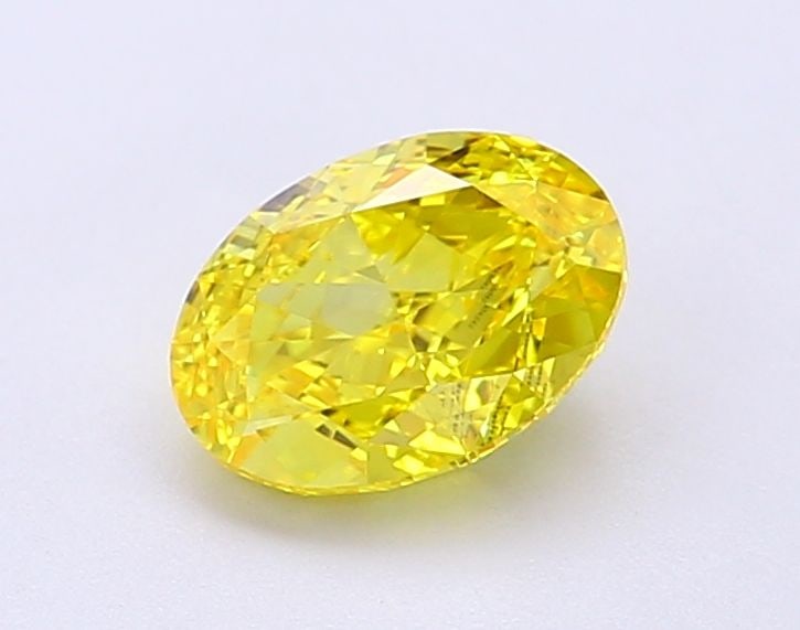 Loose Diamond - OVAL 1.1ct Fancy Vivid Yellow VVS2: Loose Diamond - OVAL 1.1ct Fancy Vivid Yellow VVS2 Source: This is a real non-mined Diamond that has been grown in a lab Shape: OVAL Carats: 1.1 Color: Fancy Vivid Yellow Certification: IGI Video: