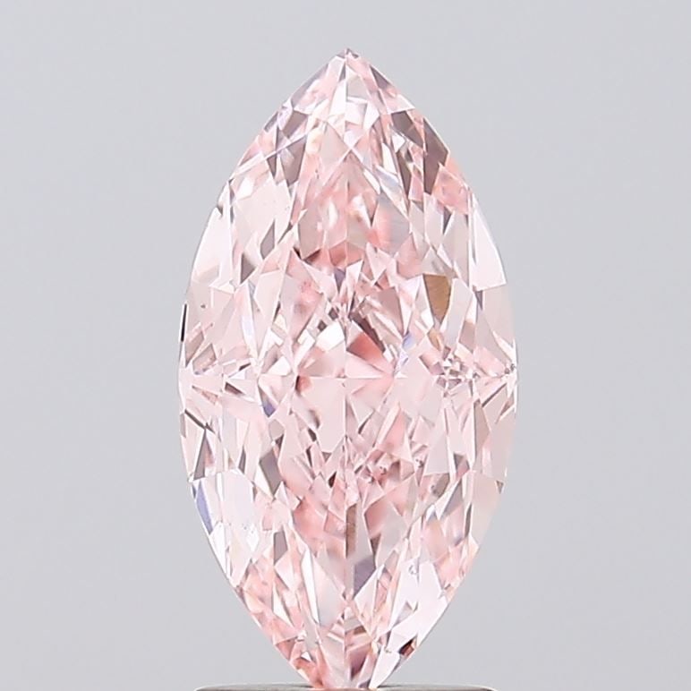 Loose Diamond - MARQUISE 2.67ct Fancy Vivid Pink VS1: Loose Diamond - MARQUISE 2.67ct Fancy Vivid Pink VS1 Source: This is a real non-mined Diamond that has been grown in a lab Shape: MARQUISE Carats: 2.67 Color: Fancy Vivid Pink Certification: IGI