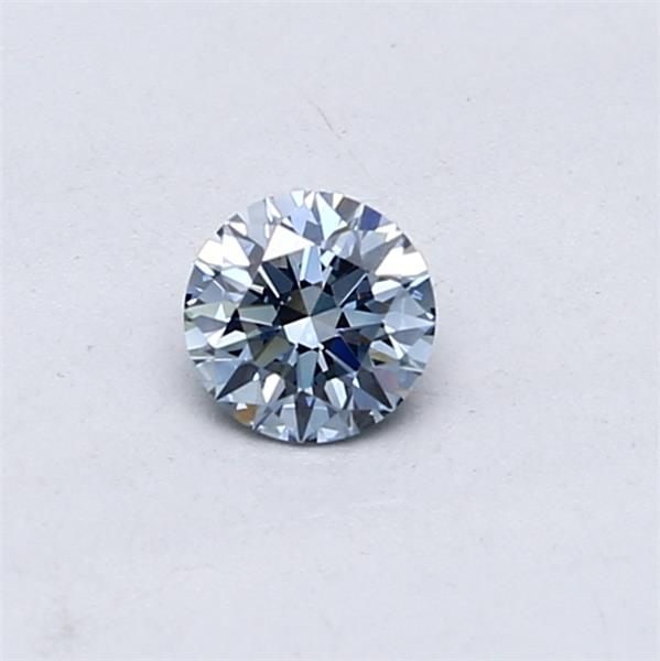 Ideal Loose Diamond - ROUND 0.3ct Fancy Vivid Blue VS1: Ideal Loose Diamond - ROUND 0.3ct Fancy Vivid Blue VS1 Source: This is a real non-mined Diamond that has been grown in a lab Shape: ROUND Carats: 0.3 Color: Fancy Vivid Blue Certification: IGI Video: