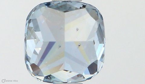 Loose Diamond - CUSHION MODIFIED 1.18ct Fancy Vivid Blue SI1 (1 of 1)