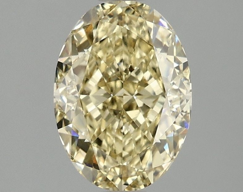 Loose Diamond - OVAL 2.09ct Fancy Yellow VVS2: Loose Diamond - OVAL 2.09ct Fancy Yellow VVS2 Source: This is a real non-mined Diamond that has been grown in a lab Shape: OVAL Carats: 2.09 Color: Fancy Yellow Certification: IGI Video: