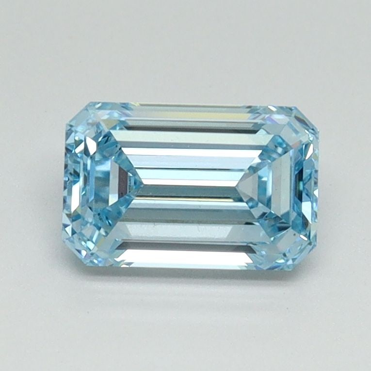 Loose Diamond - EMERALD 1.02ct Fancy Intense Blue VS1: Loose Diamond - EMERALD 1.02ct Fancy Intense Blue VS1 Source: This is a real non-mined Diamond that has been grown in a lab Shape: EMERALD Carats: 1.02 Color: Fancy Intense Blue Certification: IGI Vid