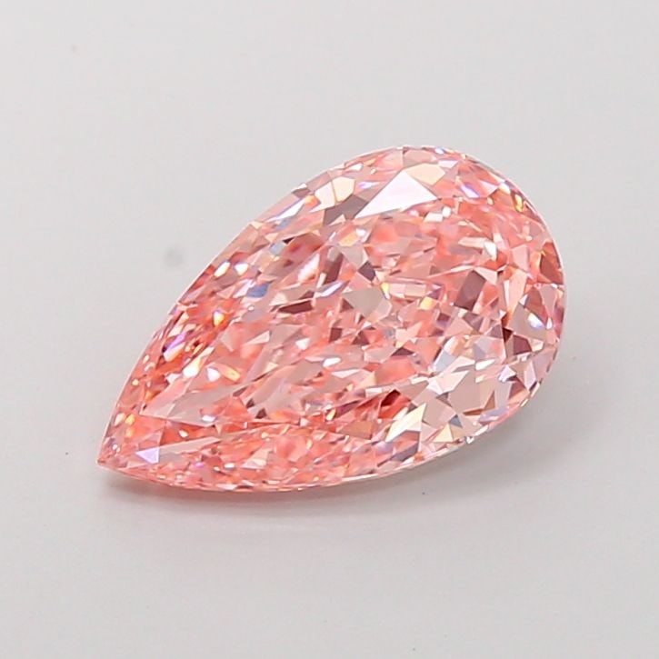 Loose Diamond - PEAR 3.77ct Fancy Vivid Pink VS1: Loose Diamond - PEAR 3.77ct Fancy Vivid Pink VS1 Source: This is a real non-mined Diamond that has been grown in a lab Shape: PEAR Carats: 3.77 Color: Fancy Vivid Pink Certification: IGI Video: