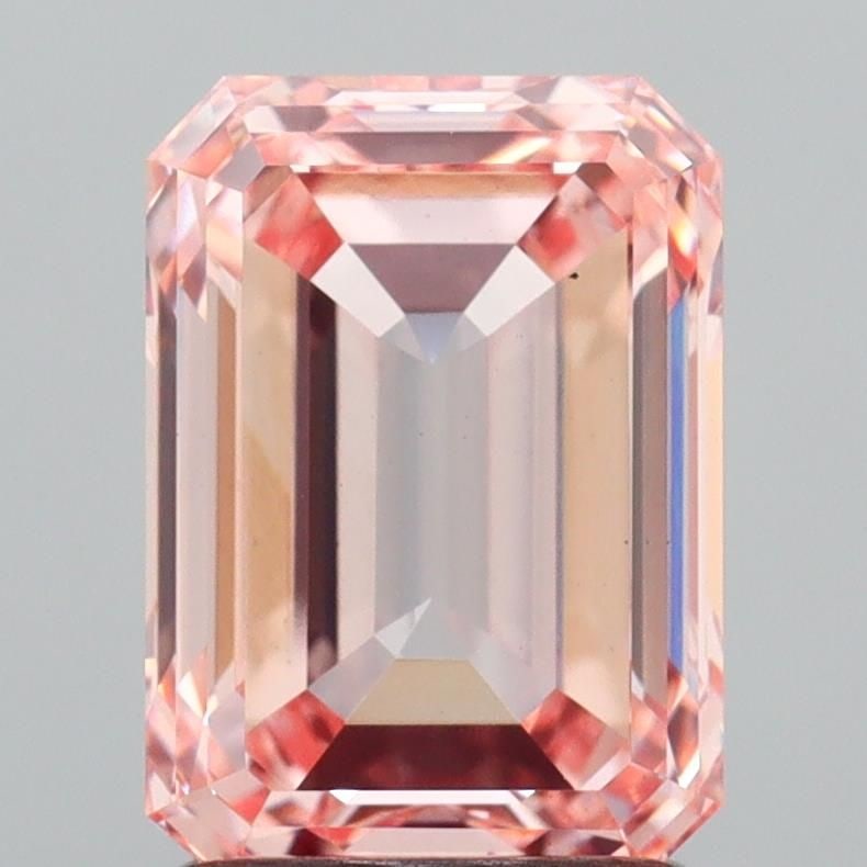 Loose Diamond - EMERALD 2.03ct Fancy Intense Pink VS1 (1 of 1)