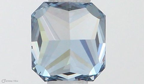 Loose Diamond - RADIANT 0.5ct Fancy Vivid Blue VS2 (1 of 1)