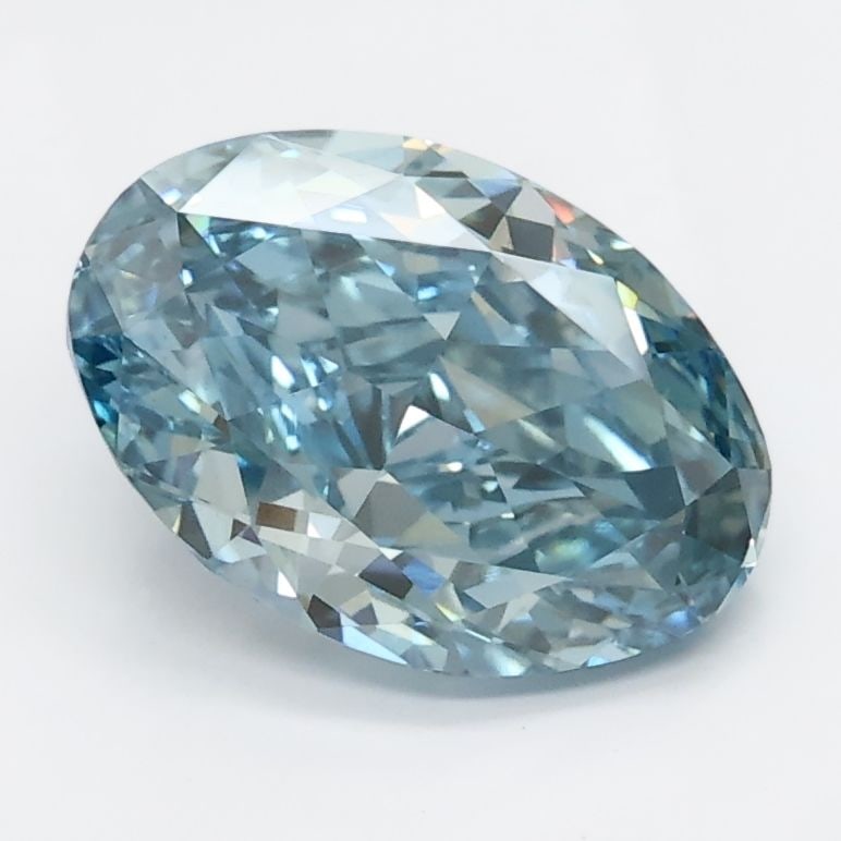 Loose Diamond - OVAL 1.72ct Blue VS1: Loose Diamond - OVAL 1.72ct Blue VS1 Source: This is a real non-mined Diamond that has been grown in a lab Shape: OVAL Carats: 1.72 Color: Blue Certification: NONE Video:
