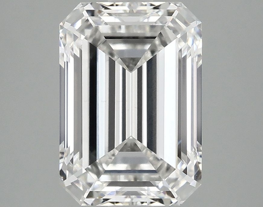 Loose Diamond - EMERALD 2.97ct F VS1: Loose Diamond - EMERALD 2.97ct F VS1 Source: This is a real non-mined Diamond that has been grown in a lab Shape: EMERALD Carats: 2.97 Color: F Clarity: VS1 Certification: IGI Video: