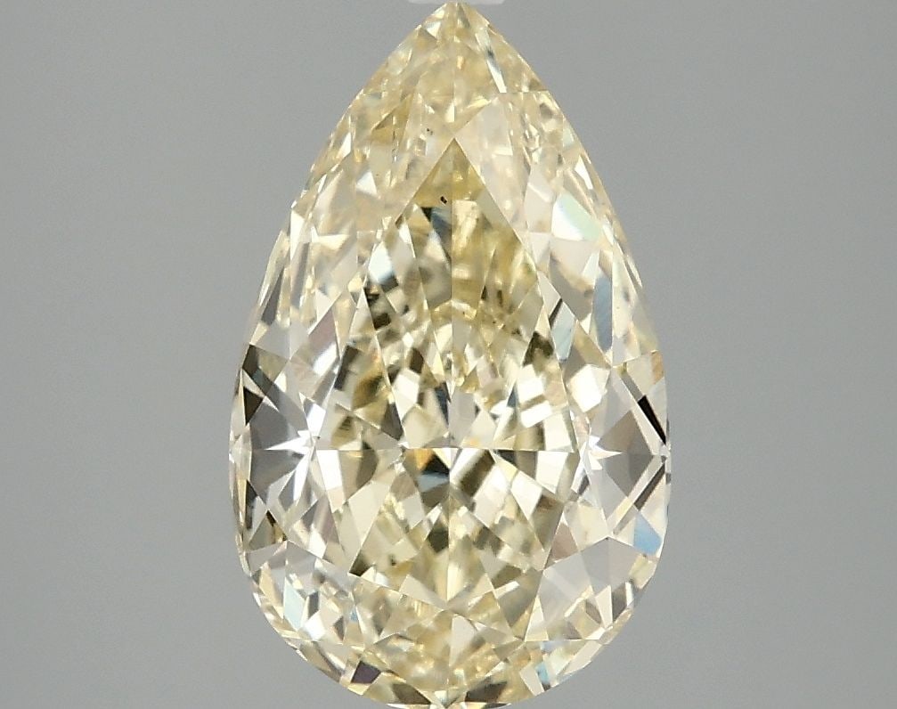 Loose Diamond - PEAR 3.03ct Fancy Intense Yellow VS2: Loose Diamond - PEAR 3.03ct Fancy Intense Yellow VS2 Source: This is a real non-mined Diamond that has been grown in a lab Shape: PEAR Carats: 3.03 Color: Fancy Intense Yellow Certification: IGI Video