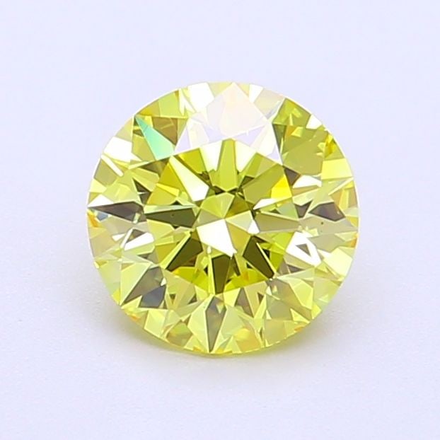 Ideal Loose Diamond - ROUND 1.09ct Fancy Intense Yellow IF (1 of 1)