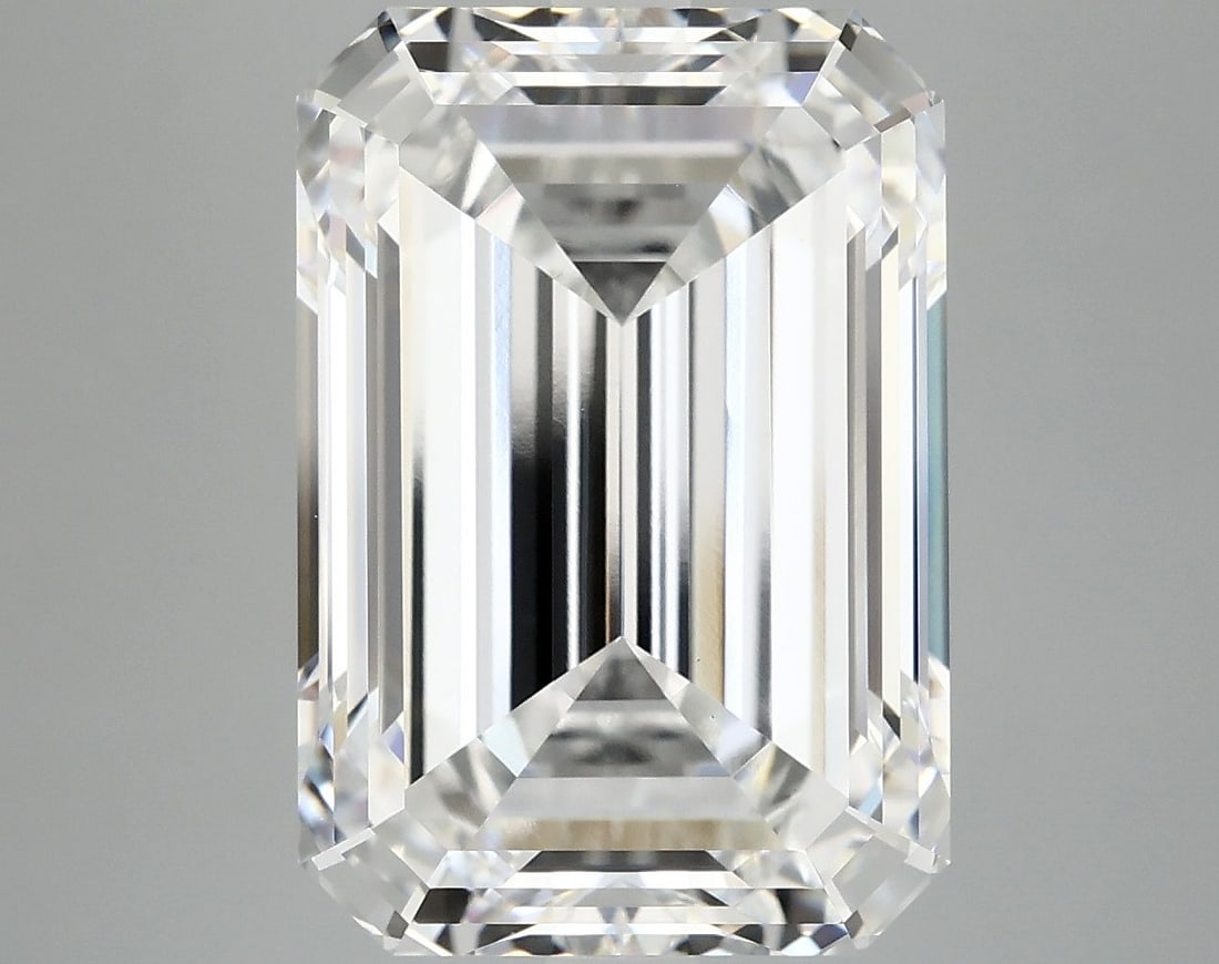 Loose Diamond - EMERALD 10.06ct F VVS2: Loose Diamond - EMERALD 10.06ct F VVS2 Source: This is a real non-mined Diamond that has been grown in a lab Shape: EMERALD Carats: 10.06 Color: F Clarity: VVS2 Certification: IGI Video: