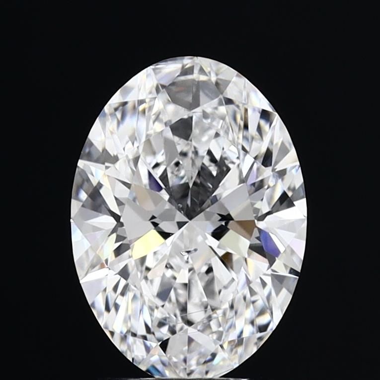 Loose Diamond - OVAL 2.23ct D SI1: Loose Diamond - OVAL 2.23ct D SI1 Source: This is a real non-mined Diamond that has been grown in a lab Shape: OVAL Carats: 2.23 Color: D Clarity: SI1 Certification: IGI Video:
