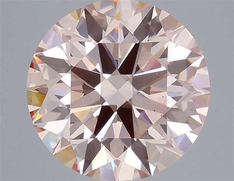 Ideal Loose Diamond - ROUND 5.02ct Fancy Pink VS2: Ideal Loose Diamond - ROUND 5.02ct Fancy Pink VS2 Source: This is a real non-mined Diamond that has been grown in a lab Shape: ROUND Carats: 5.02 Color: Fancy Pink Certification: IGI Video: