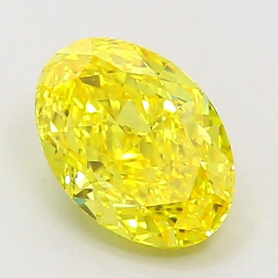 Loose Diamond - OVAL 1.0ct Fancy Vivid Yellow VS2: Loose Diamond - OVAL 1.0ct Fancy Vivid Yellow VS2 Source: This is a real non-mined Diamond that has been grown in a lab Shape: OVAL Carats: 1.0 Color: Fancy Vivid Yellow Certification: IGI Video: