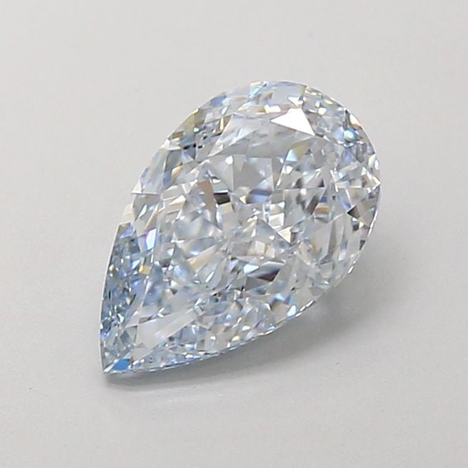 Loose Diamond - PEAR 1.67ct Fancy Intense Blue IF: Loose Diamond - PEAR 1.67ct Fancy Intense Blue IF Source: This is a real non-mined Diamond that has been grown in a lab Shape: PEAR Carats: 1.67 Color: Fancy Intense Blue Certification: IGI Video: