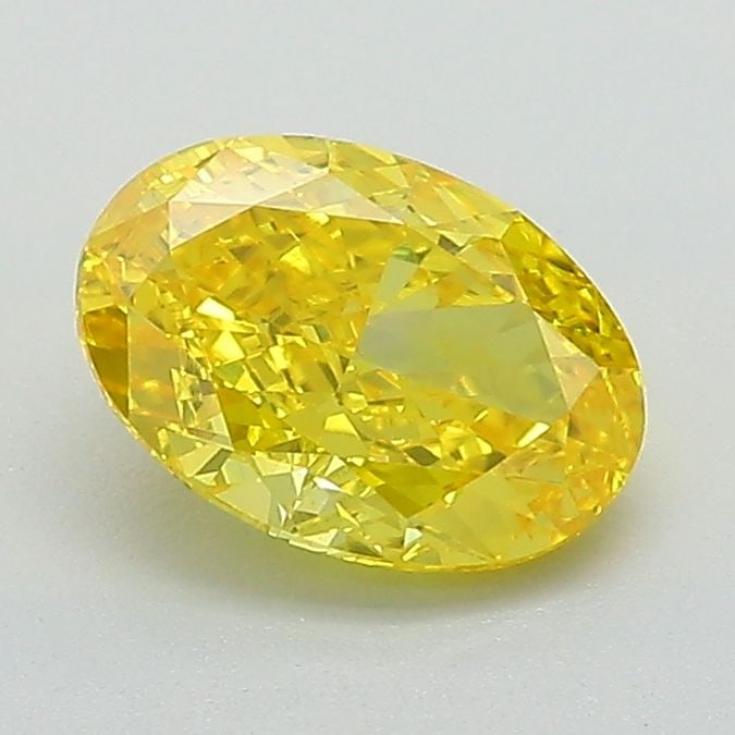 Loose Diamond - OVAL 1.11ct Fancy Vivid Yellow VVS2 (1 of 1)