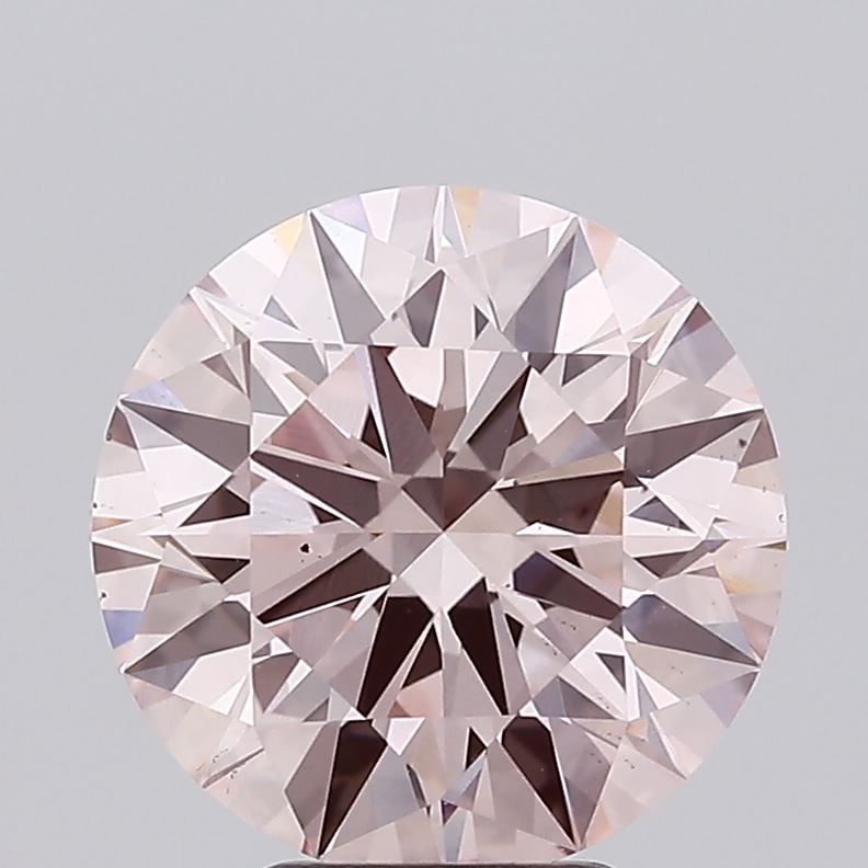 Ideal Loose Diamond - ROUND 4.74ct Fancy Pink VS2: Ideal Loose Diamond - ROUND 4.74ct Fancy Pink VS2 Source: This is a real non-mined Diamond that has been grown in a lab Shape: ROUND Carats: 4.74 Color: Fancy Pink Certification: IGI Video: Video