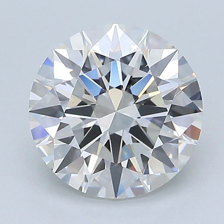 Ideal Loose Diamond - ROUND 2.14ct F VVS2: Ideal Loose Diamond - ROUND 2.14ct F VVS2 Source: This is a real non-mined Diamond that has been grown in a lab Shape: ROUND Carats: 2.14 Color: F Clarity: VVS2 Certification: IGI Video: