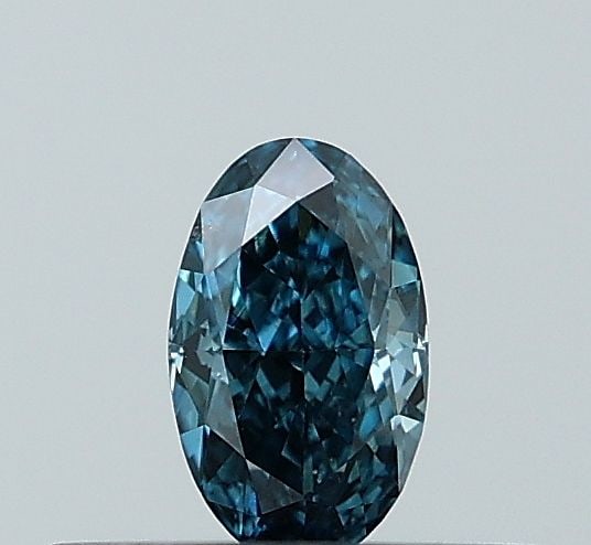 Loose Diamond - OVAL 0.23ct Fancy Vivid Blue VS1: Loose Diamond - OVAL 0.23ct Fancy Vivid Blue VS1 Source: This is a real non-mined Diamond that has been grown in a lab Shape: OVAL Carats: 0.23 Color: Fancy Vivid Blue Certification: NONE Video: