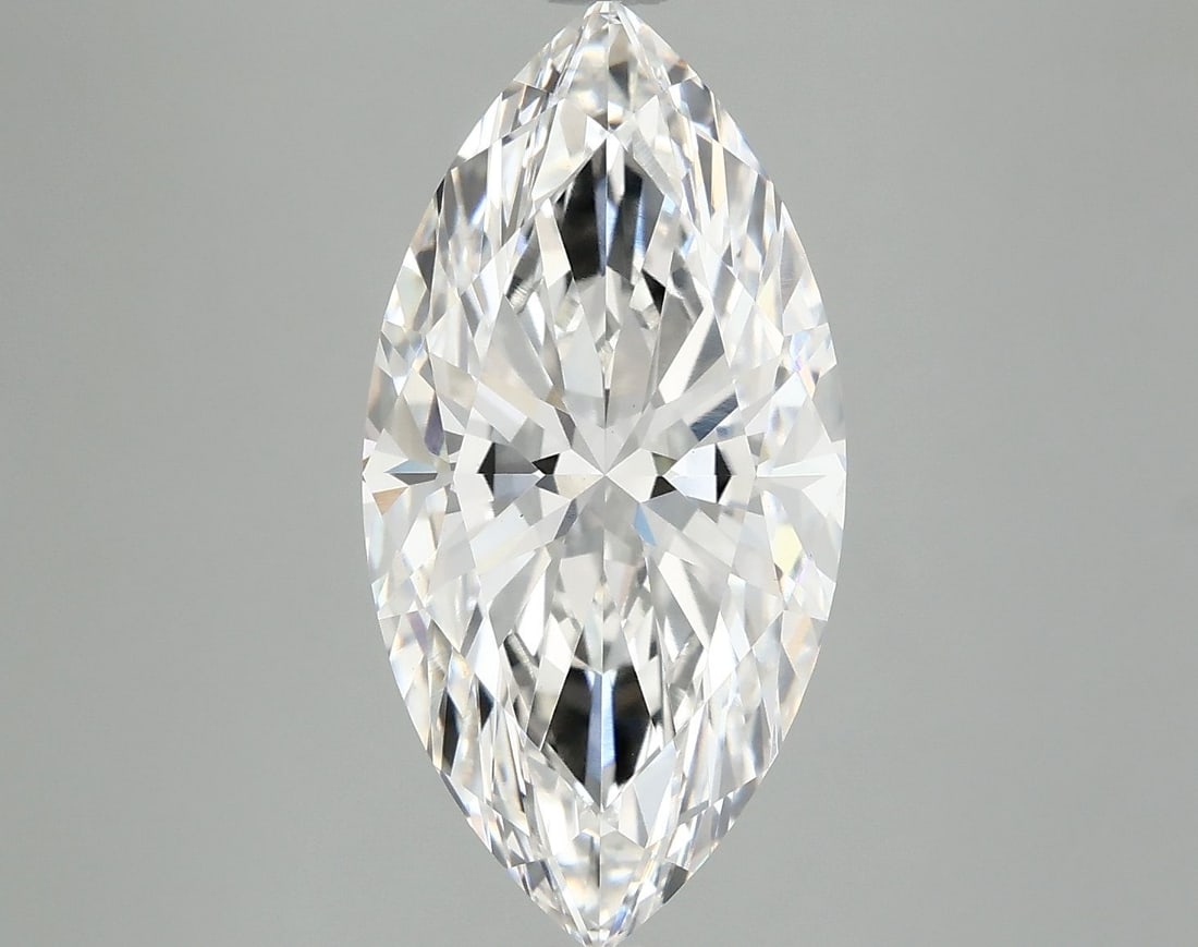 Loose Diamond - MARQUISE 5.1ct F VVS2: Loose Diamond - MARQUISE 5.1ct F VVS2 Source: This is a real non-mined Diamond that has been grown in a lab Shape: MARQUISE Carats: 5.1 Color: F Clarity: VVS2 Certification: IGI Video: