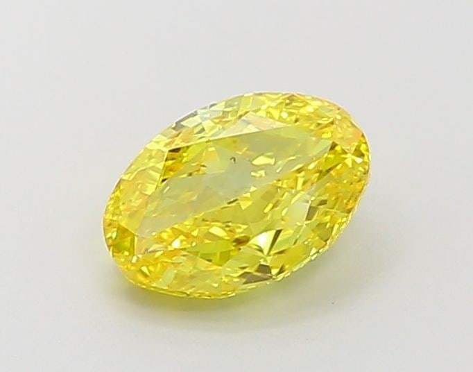 Loose Diamond - OVAL 2.0ct Fancy Vivid Yellow VS2: Loose Diamond - OVAL 2.0ct Fancy Vivid Yellow VS2 Source: This is a real non-mined Diamond that has been grown in a lab Shape: OVAL Carats: 2.0 Color: Fancy Vivid Yellow Certification: IGI Video: