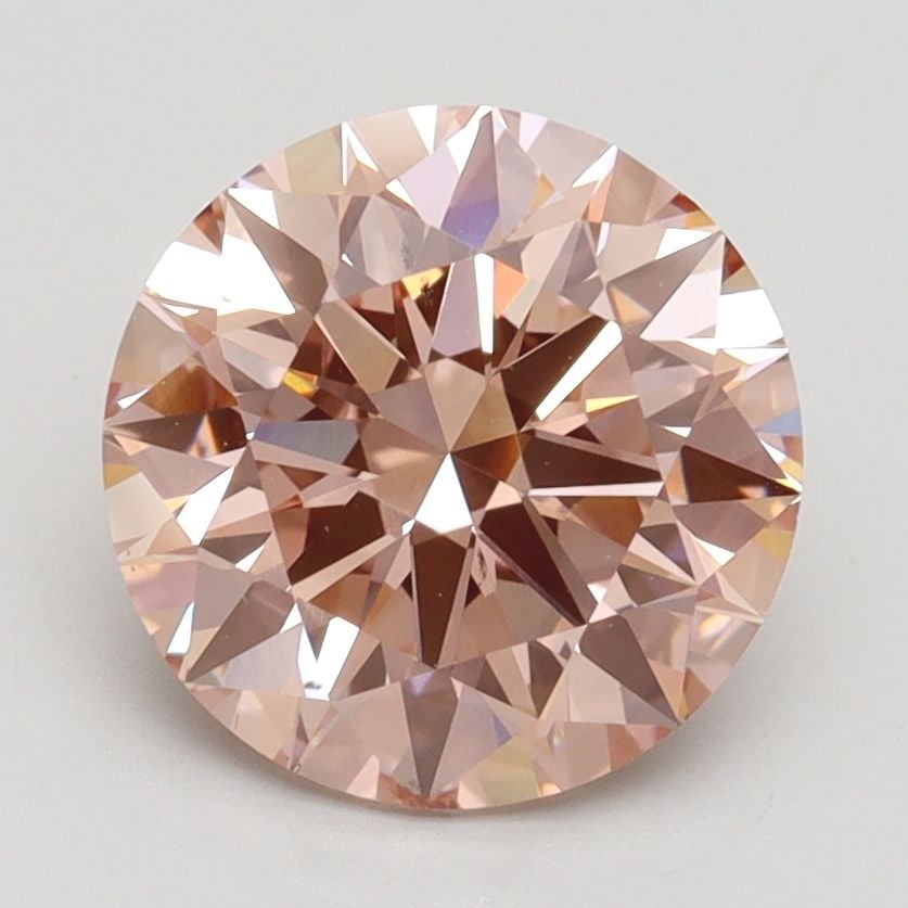 Ideal Loose Diamond - ROUND 2.46ct Fancy Intense Pink VS2: Ideal Loose Diamond - ROUND 2.46ct Fancy Intense Pink VS2 Source: This is a real non-mined Diamond that has been grown in a lab Shape: ROUND Carats: 2.46 Color: Fancy Intense Pink Certification: IGI V