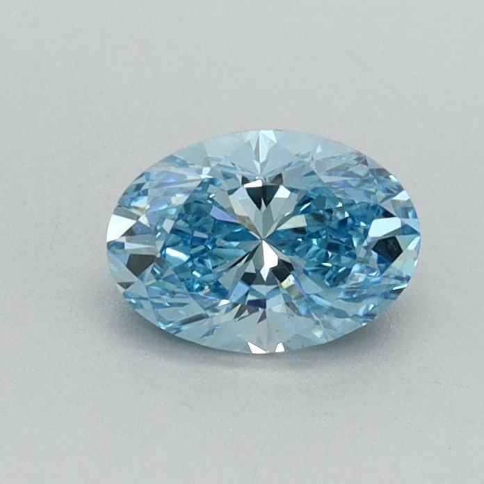Loose Diamond - OVAL 0.5ct Fancy Vivid Blue VS1: Loose Diamond - OVAL 0.5ct Fancy Vivid Blue VS1 Source: This is a real non-mined Diamond that has been grown in a lab Shape: OVAL Carats: 0.5 Color: Fancy Vivid Blue Certification: IGI Video: