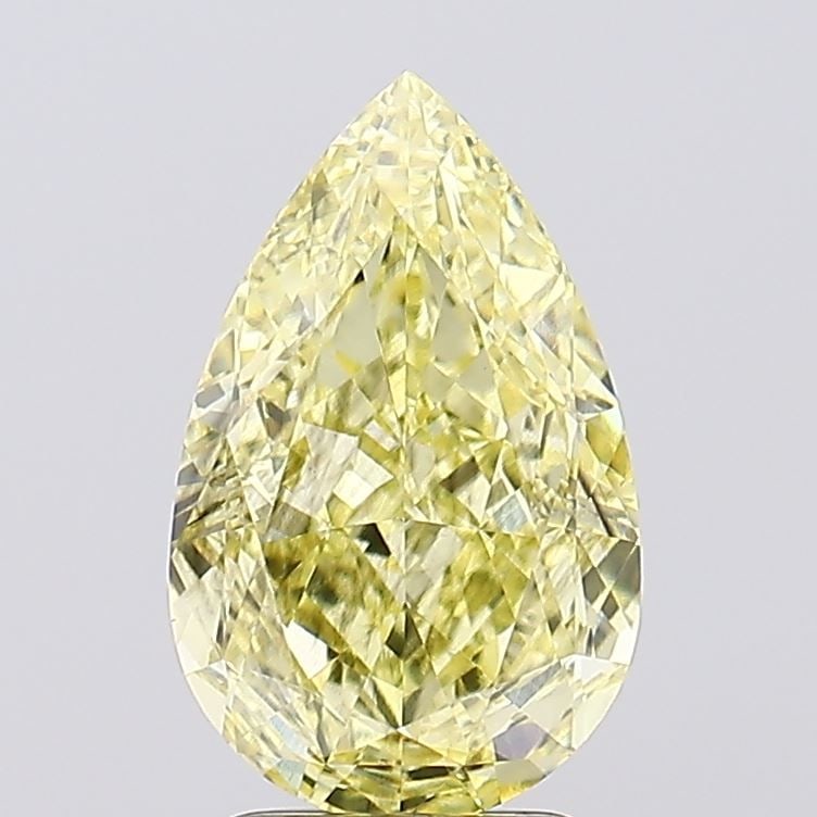 Loose Diamond - PEAR 3.07ct Fancy Intense Yellow SI1: Loose Diamond - PEAR 3.07ct Fancy Intense Yellow SI1 Source: This is a real non-mined Diamond that has been grown in a lab Shape: PEAR Carats: 3.07 Color: Fancy Intense Yellow Certification: IGI Video