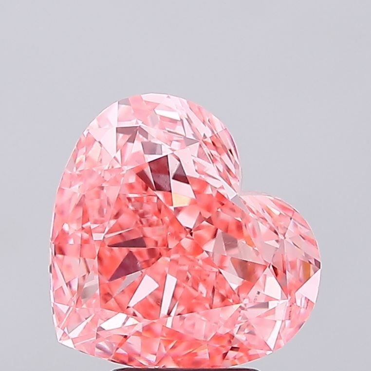 Loose Diamond - HEART 5.09ct Fancy Vivid Pink VS1 (1 of 1)