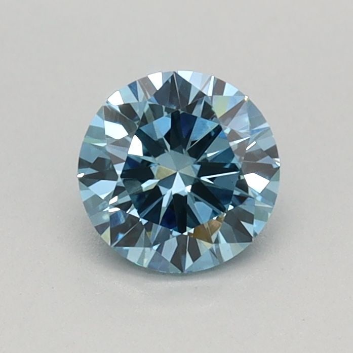Loose Diamond - ROUND 0.4ct Fancy Vivid Blue VS1: Loose Diamond - ROUND 0.4ct Fancy Vivid Blue VS1 Source: This is a real non-mined Diamond that has been grown in a lab Shape: ROUND Carats: 0.4 Color: Fancy Vivid Blue Certification: IGI Video:
