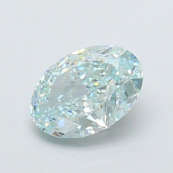 Loose Diamond - OVAL 1.23ct Fancy Intense Green VVS2: Loose Diamond - OVAL 1.23ct Fancy Intense Green VVS2 Source: This is a real non-mined Diamond that has been grown in a lab Shape: OVAL Carats: 1.23 Color: Fancy Intense Green Certification: IGI Video:
