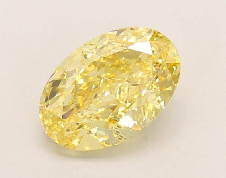 Loose Diamond - OVAL 1.57ct Fancy Intense Yellow VVS2: Loose Diamond - OVAL 1.57ct Fancy Intense Yellow VVS2 Source: This is a real non-mined Diamond that has been grown in a lab Shape: OVAL Carats: 1.57 Color: Fancy Intense Yellow Certification: IGI Vide