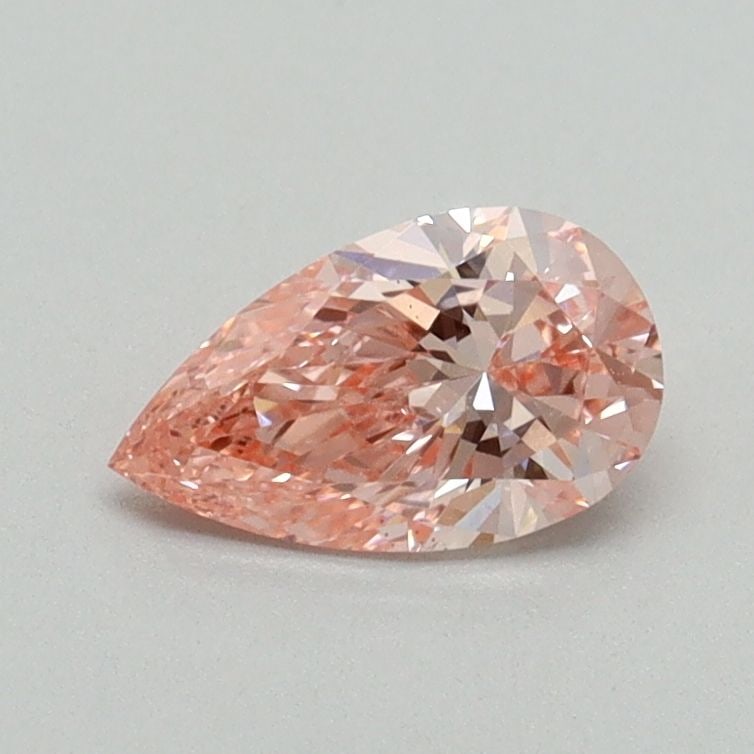 Loose Diamond - PEAR 0.55ct Fancy Vivid Pink VS2: Loose Diamond - PEAR 0.55ct Fancy Vivid Pink VS2 Source: This is a real non-mined Diamond that has been grown in a lab Shape: PEAR Carats: 0.55 Color: Fancy Vivid Pink Certification: IGI Video: