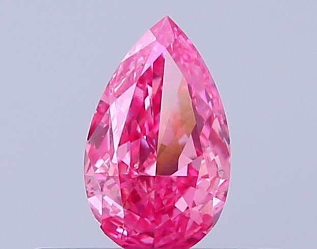 Loose Diamond - PEAR 0.29ct Fancy Vivid Pink VS2: Loose Diamond - PEAR 0.29ct Fancy Vivid Pink VS2 Source: This is a real non-mined Diamond that has been grown in a lab Shape: PEAR Carats: 0.29 Color: Fancy Vivid Pink Certification: IGI Video: