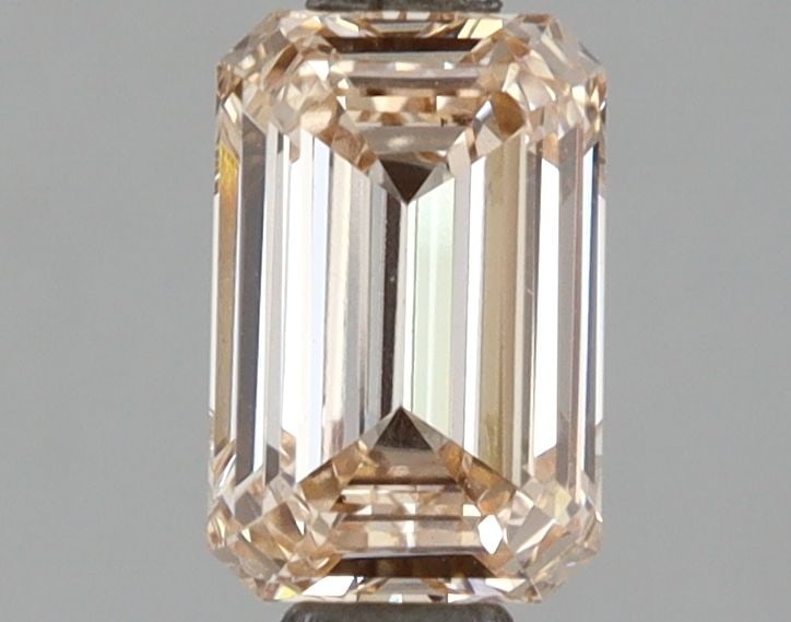 Loose Diamond - EMERALD 1.06ct Fancy Vivid Pink VS1: Loose Diamond - EMERALD 1.06ct Fancy Vivid Pink VS1 Source: This is a real non-mined Diamond that has been grown in a lab Shape: EMERALD Carats: 1.06 Color: Fancy Vivid Pink Certification: NONE