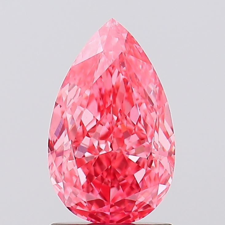 Loose Diamond - PEAR 1.54ct Fancy Vivid Pink VS2 (1 of 1)