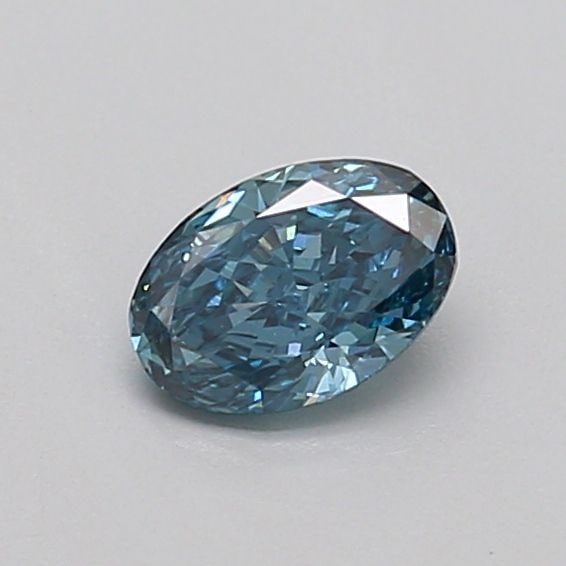 Loose Diamond - OVAL 0.38ct Fancy Vivid Blue VS1: Loose Diamond - OVAL 0.38ct Fancy Vivid Blue VS1 Source: This is a real non-mined Diamond that has been grown in a lab Shape: OVAL Carats: 0.38 Color: Fancy Vivid Blue Certification: IGI Video: