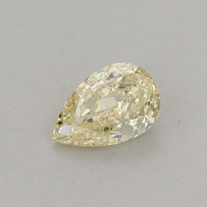 Loose Diamond - PEAR 0.29ct Fancy Light Yellow VVS1: Loose Diamond - PEAR 0.29ct Fancy Light Yellow VVS1 Source: This is a real non-mined Diamond that has been grown in a lab Shape: PEAR Carats: 0.29 Color: Fancy Light Yellow Certification: IGI Video:
